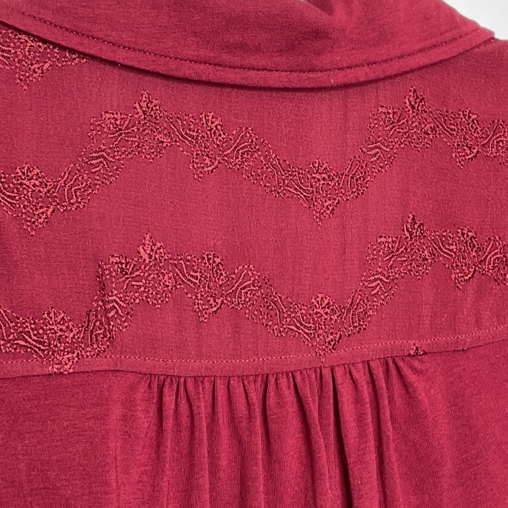 Anthro Vanessa Virginia Front Tie Top (M) - Picture 8 of 9